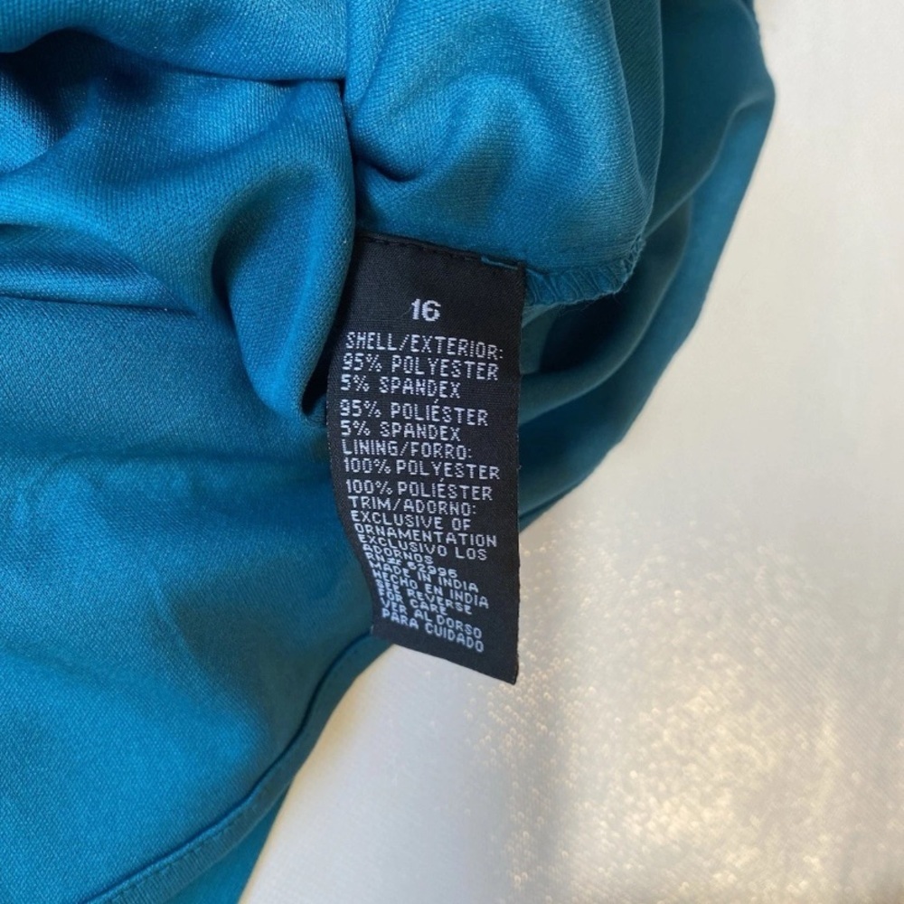 NEW Womens Scarlett Party/homecoming/prom Dress Teal Jewel Embellished Sz 16 - Picture 8 of 14